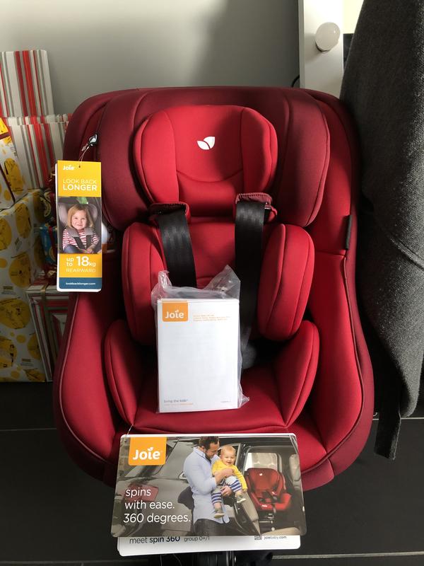 Joie Baby Spin 360 Group 0+/1 Car Seat, Ember