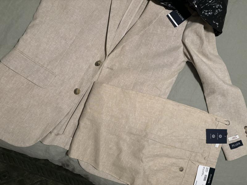 Jos. A. Bank Slim Fit Linen Blend Suit Separates Pants - Jos. A