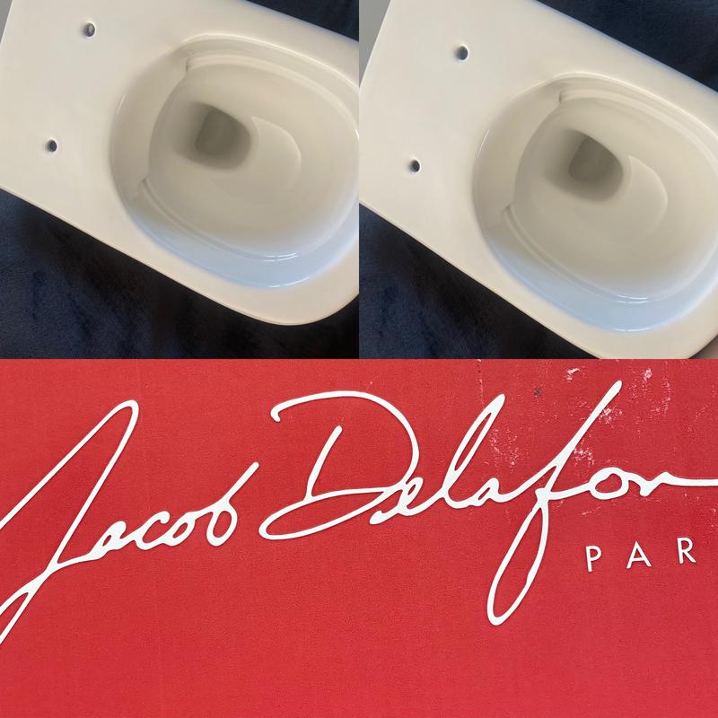 Pack WC suspendu Patio sans bride + abattant + bâti-support + plaque de  commande - Jacob Delafon Réf. E29393-00