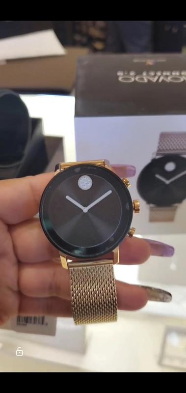 Movado connect discount 2.0 rose gold