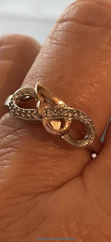 Kay jewelers rose hot sale gold infinity ring