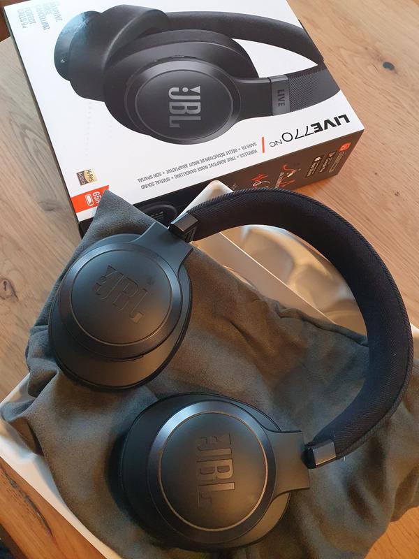 JBL Live 770NC - Draadloze over-ear koptelefoon met noise cancelling -  Blauw