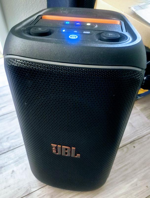JBL Partybox Club 120 - Corno portatile effetto luce LED, Bluetooth, 160 W di potenza, lettura 12 ore, impermeabile IPX4 - nero