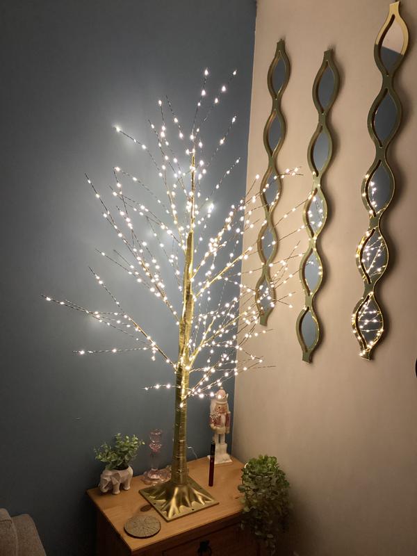 Twinkling Microdot Christmas Tree | Simply Be