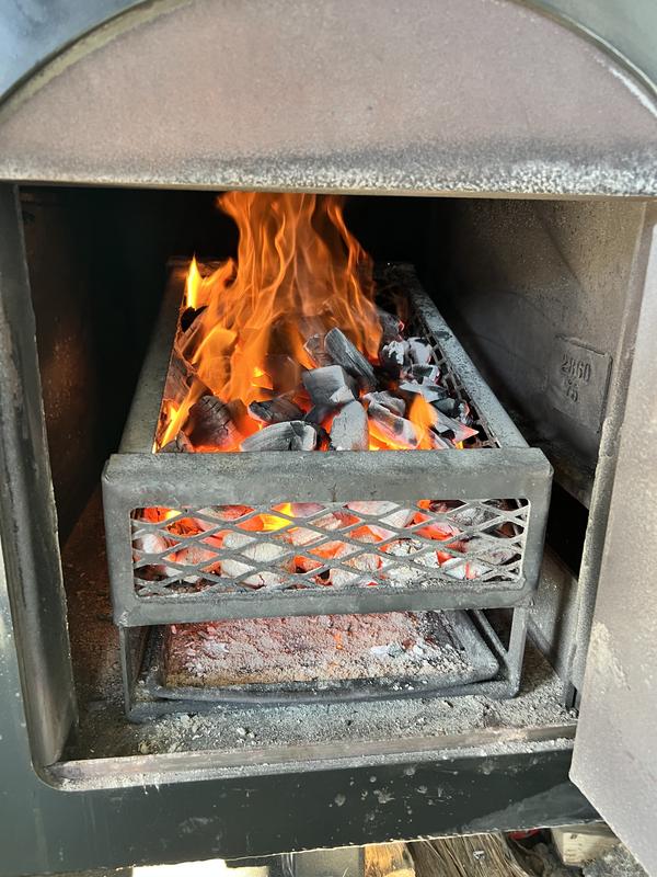 Firing up my Outlaw smoker