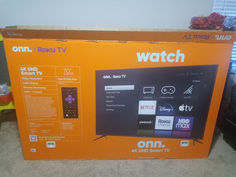 onn. 65 Class 4K (2160p) UHD LED TV (ONA65UB19E07) 