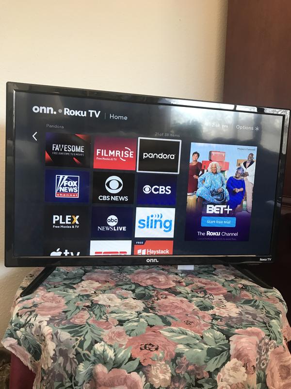 ONN Smart TV HD LED de 32 pulgadas con resolución de 720p, frecuencia de  actualización de 60 Hz, pantalla DLED + soporte de pared gratuito (sin