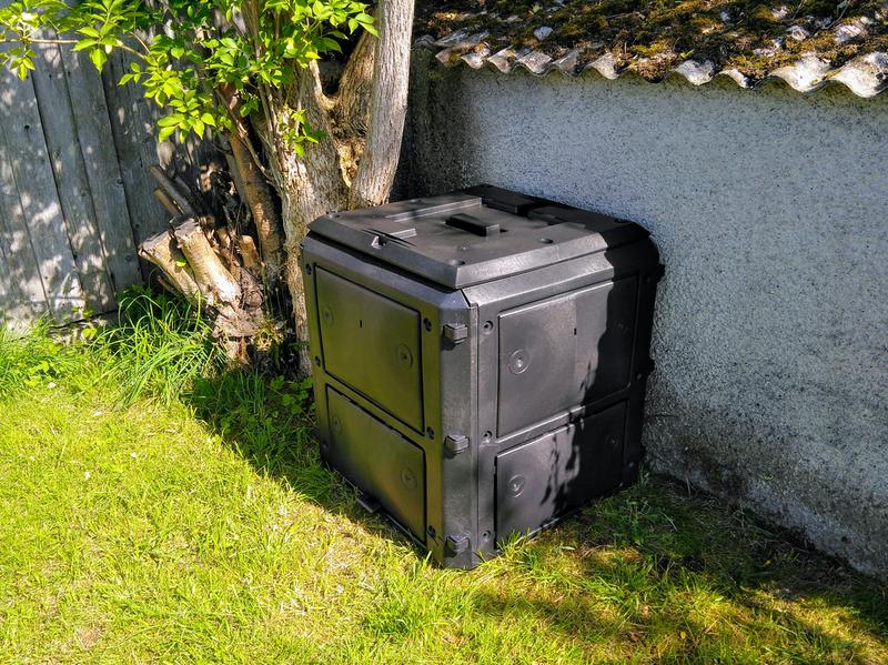KHW Komposter Bio-Quick Basismodell Anthrazit 420 l kaufen bei OBI