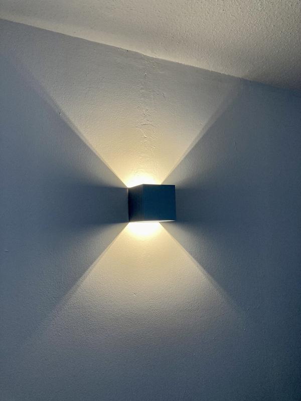 bei matt W OBI Louis LED-Wandlampe 4,3 kaufen Trio Weiß 1-flammig