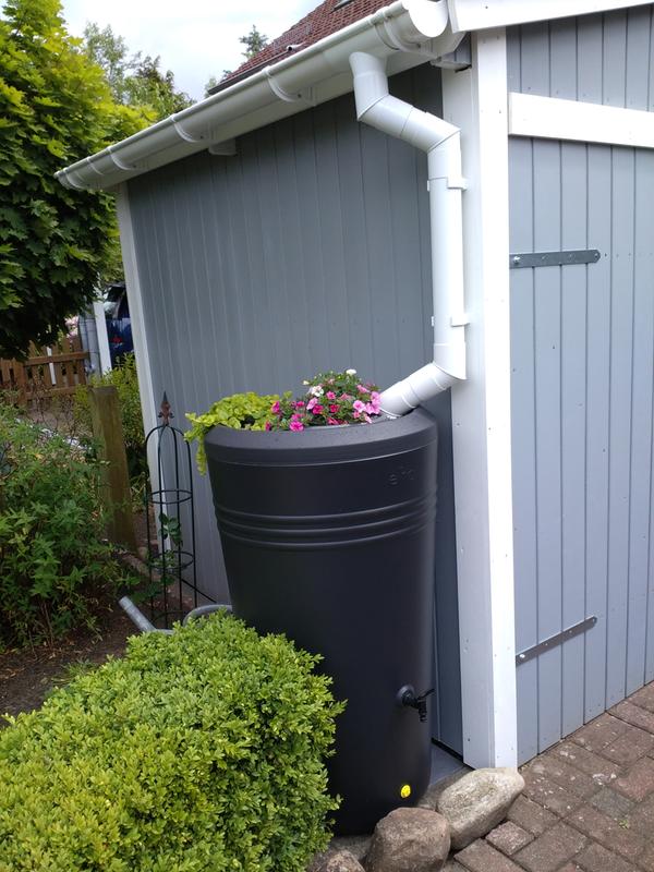 Elho Regentonne Green Basics 200 Liter Schwarz Kaufen Bei Obi