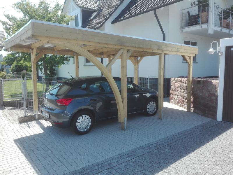 Skan Holz Carport Friesland Set 5 314 cm x 555 cm kaufen bei OBI