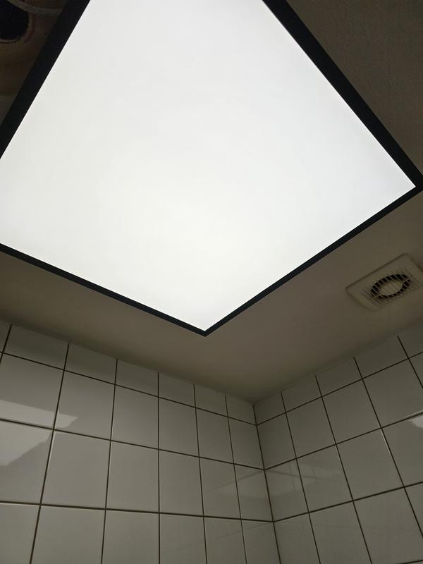 Brilliant LED-Deckenaufbau-Paneel Buffi Eckig x bei cm kaufen Schwarz OBI 40 40 cm