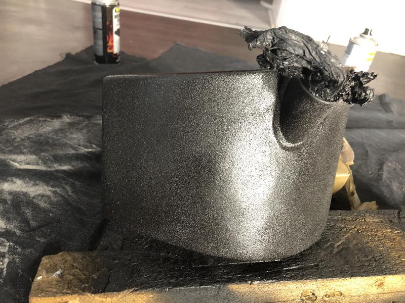 Ofenlack Ofenfarbe Thermolack hitzebeständiger Lack 800°C schwarz-matt 400  ml