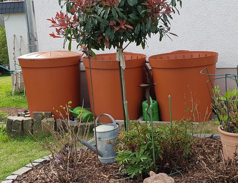 Garantia Regentonne Toskana 300 L Mit Deckel Und Hahn Kaufen Bei Obi