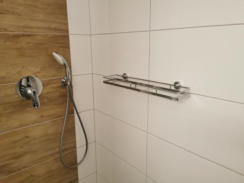 Eisl Glasabzieher Dusche mit Wandmontage ohne Bohren kaufen bei OBI