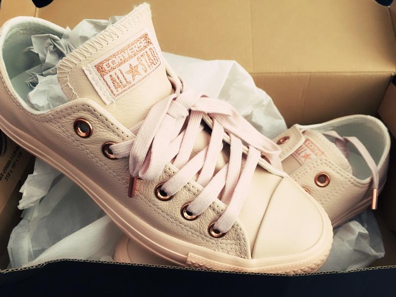 converse all star leather pastel