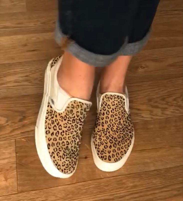 vans leopard taffy