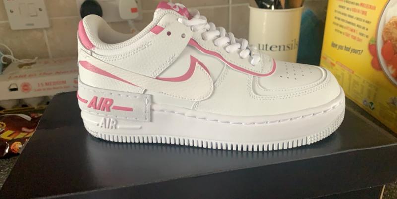 air force 1 shadow trainers white magic flamingo