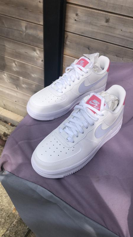 air force 1 07 trainers white ghost desert berry white