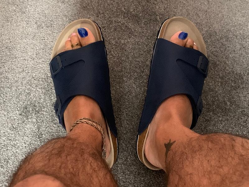 birkenstock zurich blue