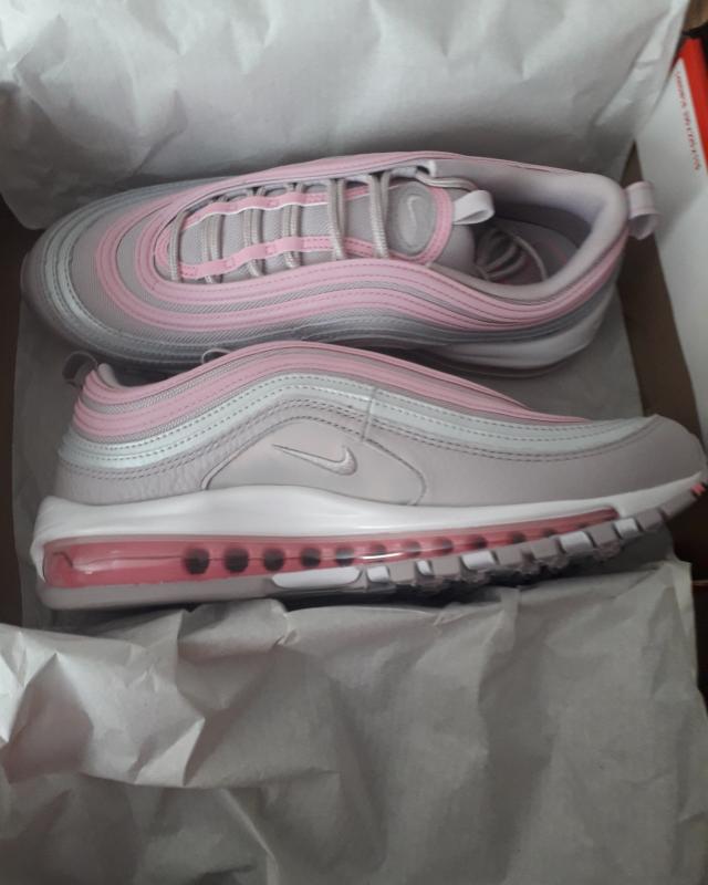 nike air max 97 trainers violet ash psychic pink lx