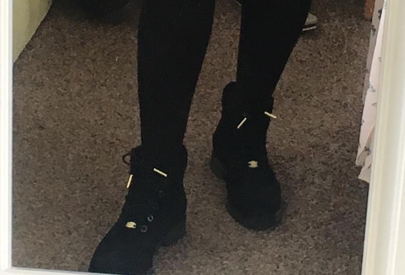 slim premium 6 inch boots black nubuck
