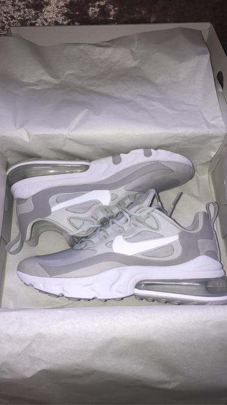 Nike Air Max 270 React Trainers Grey 