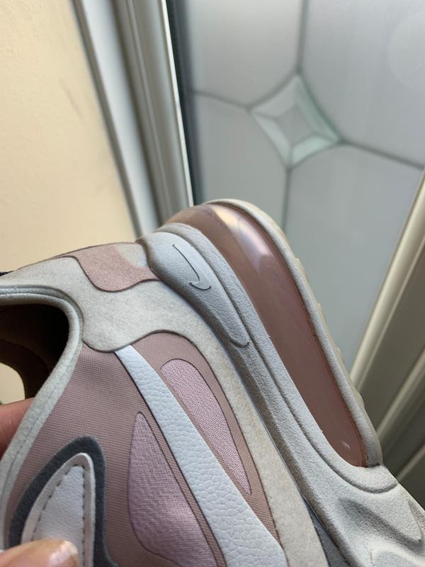 air max 270 react trainers plum chalk white mauve grey f