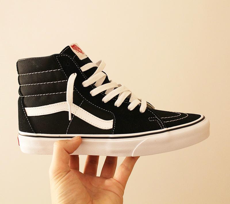 white old skool vans high top