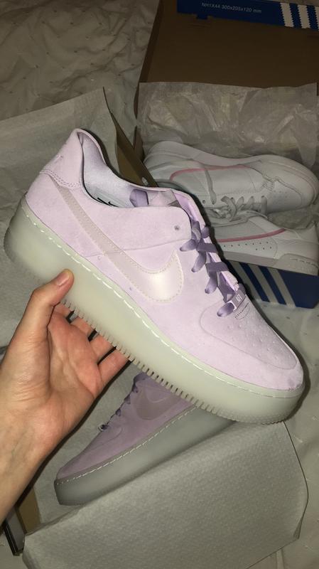 nike air force 1 sage low lilac