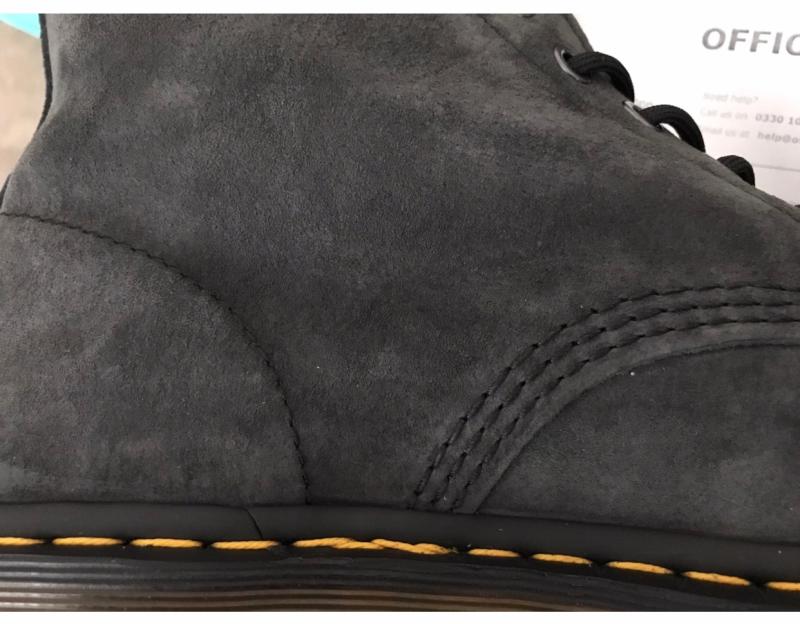 dr martens graphite grey suede