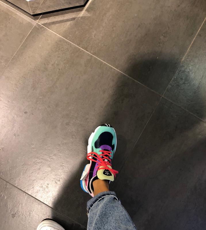 adidas falcon navy multicolor