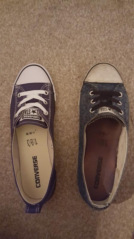 converse ballet lace navy