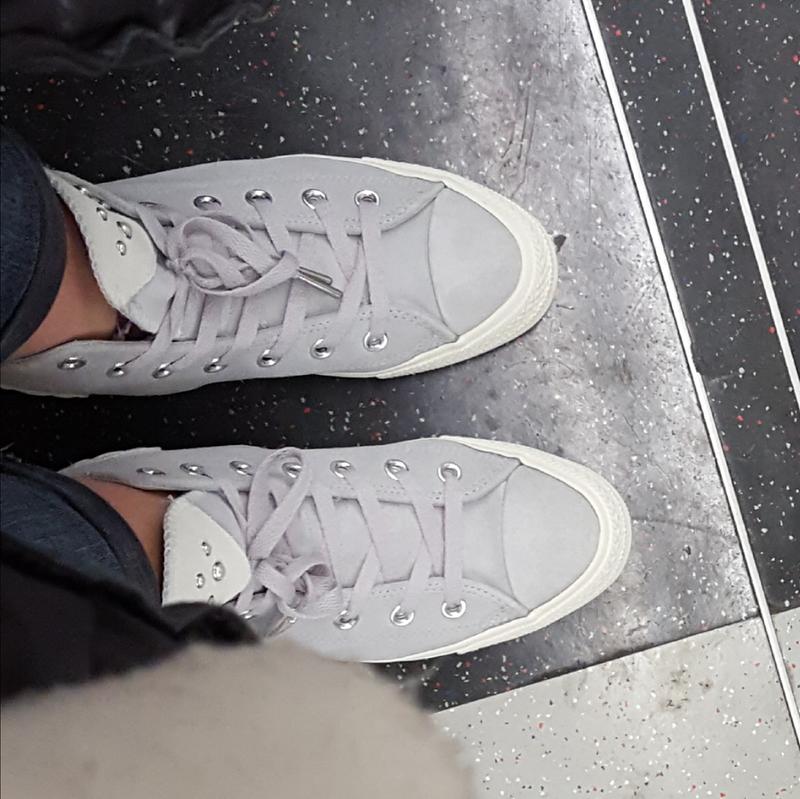 all star hi 70s trainers ash grey ash grey exclusive