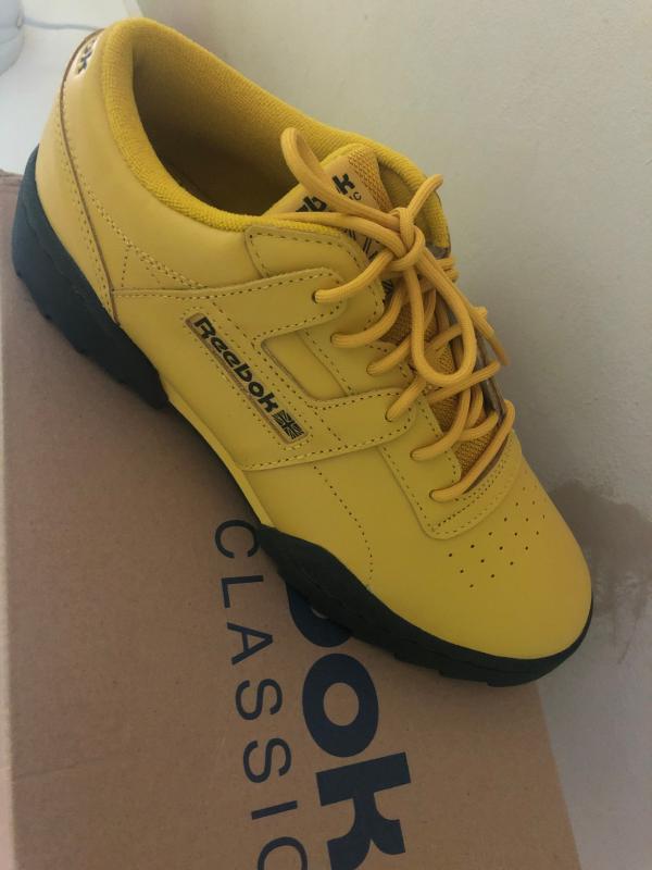 reebok workout ripple yellow