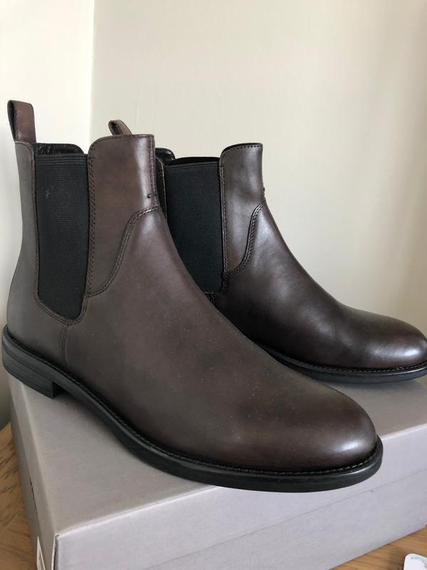 vagabond amina chelsea boots espresso leather