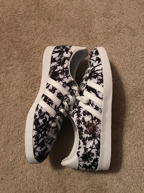 adidas gazelle og white black floral print adidas gazelle og white black floral print