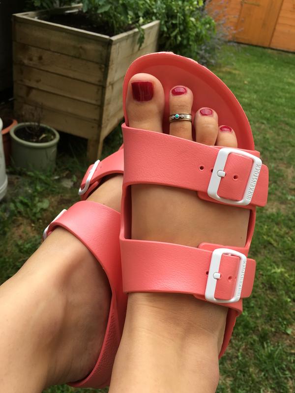 eva birkenstock coral