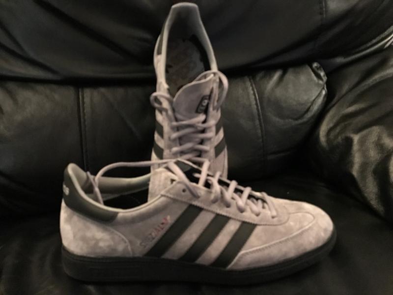 adidas handball spezial trainers solid grey core black silver exclusive