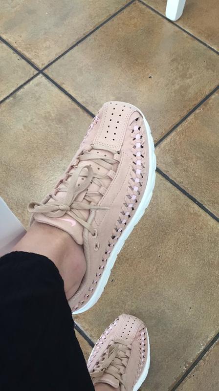 Nike Mayfly Woven Trainers Vachetta Tan Artic Pink Elm Sail Hers Trainers