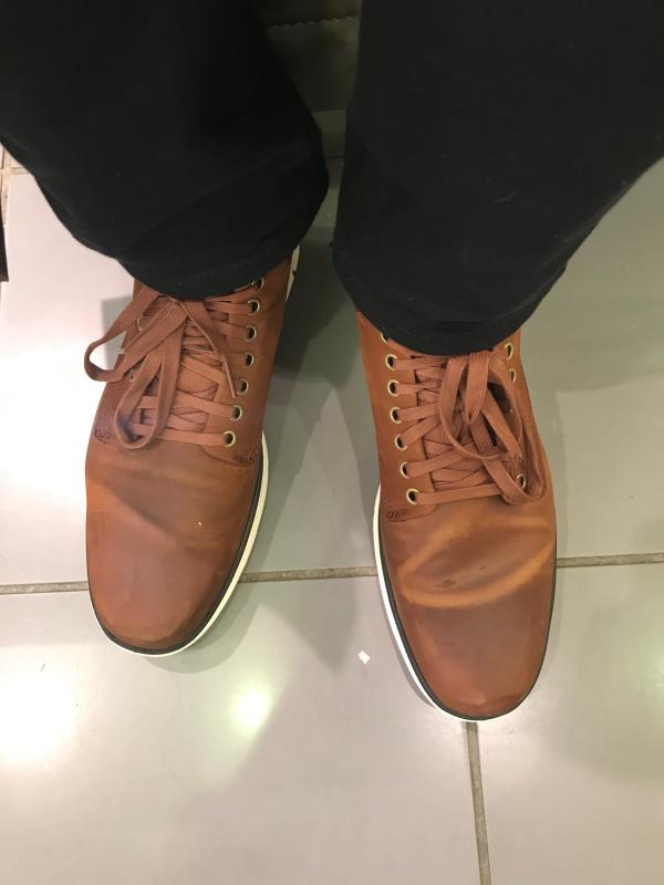 timberland bradstreet chukka red brown