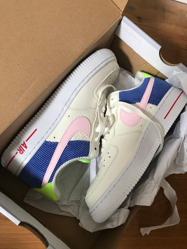 pink corduroy air force 1