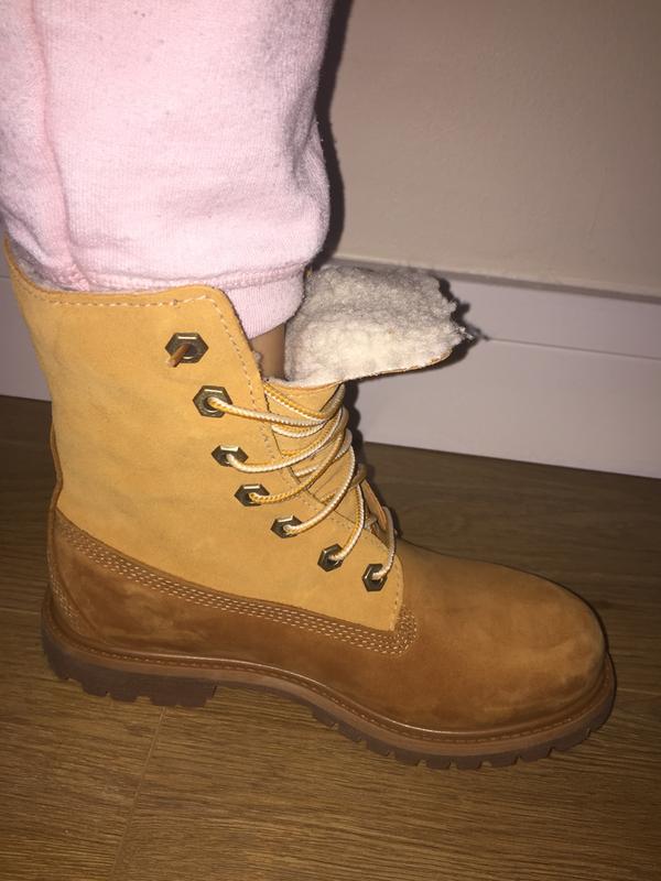 authentics teddy fleece boot for women in yellow