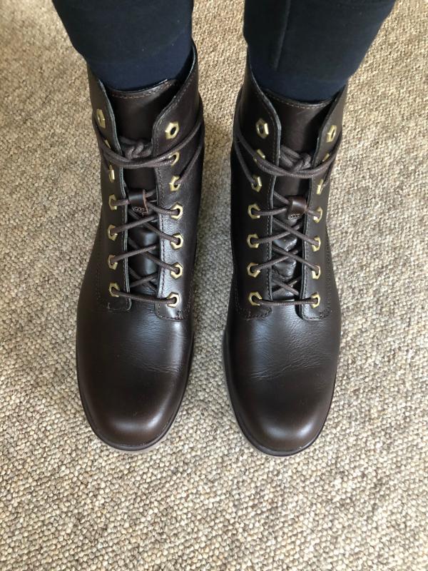 timberland lux lace up boots black leather