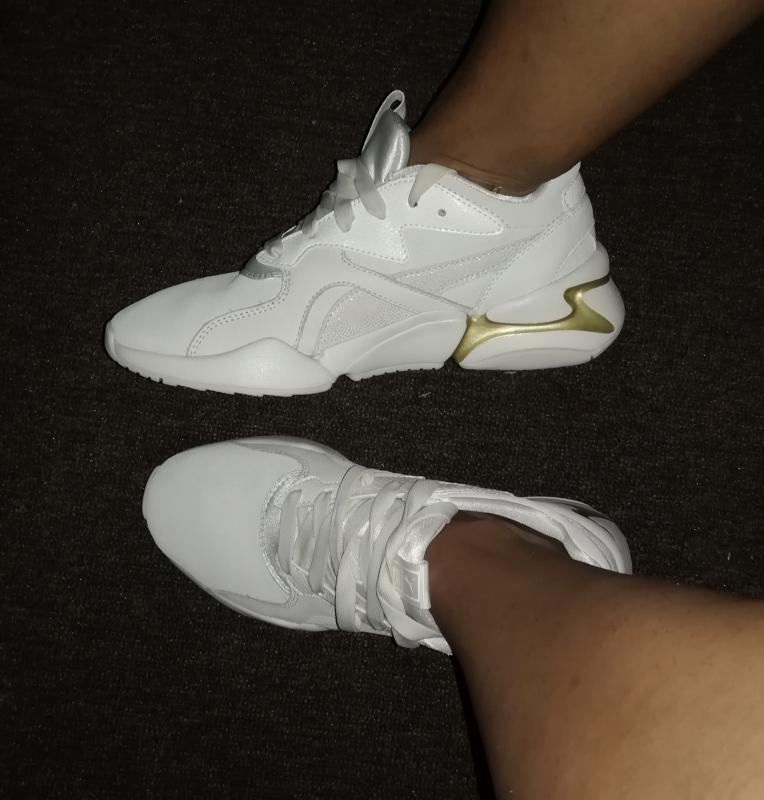puma nova mesh trainers