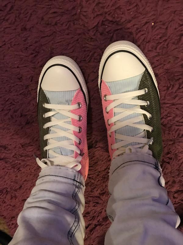 colorful corduroy converse