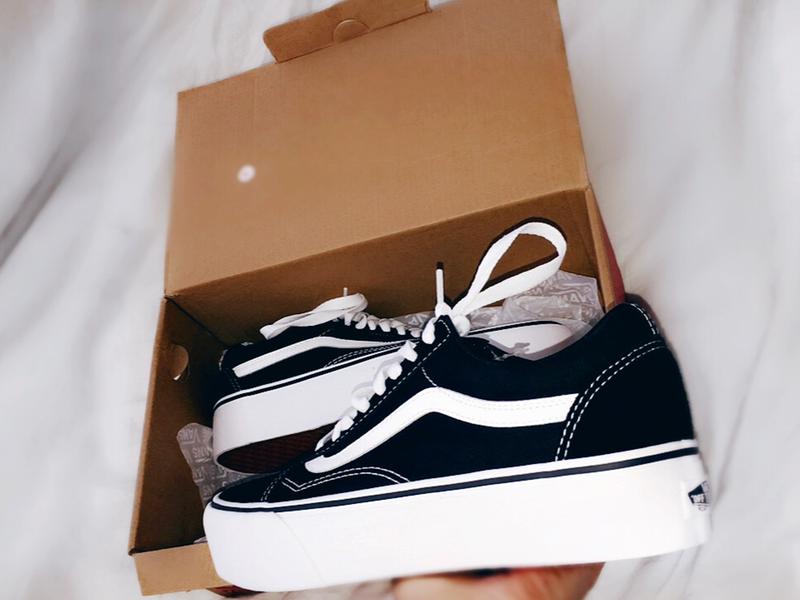 vans old skool platform black white vans old skool platform black white
