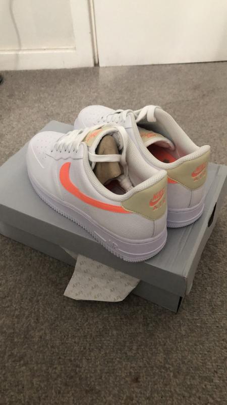 air force 1 07 trainers white atomic pink fossil white