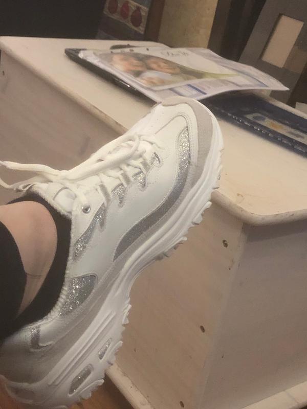 skechers d lite glitter