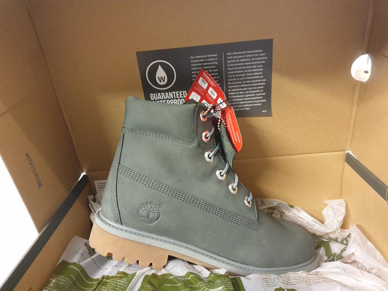 timberland junior 6 inch premium boots coal